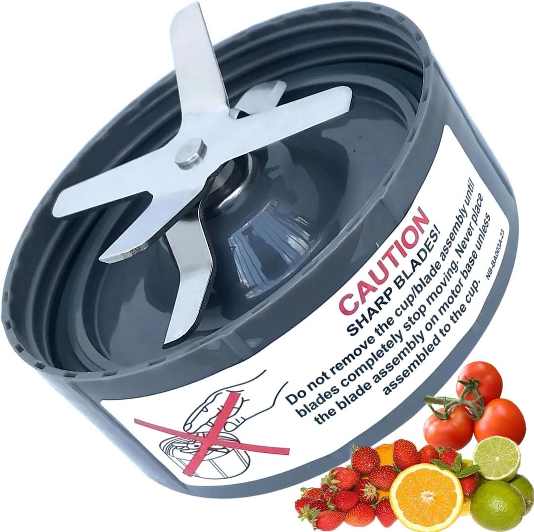 [UPGRADE] Replacement Blender Blade Parts for NutriBullet 600w 900w Blender (1 set)