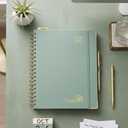 POPRUN Monthly Planner 2027-2028, Large-8" x 10", 18-Month Calendar Book