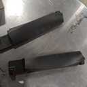 Car Seat Gap Filler with Drop Prevention & Storage Hook - Between Seats Console Organizer for SUV Truck - Car Accessories - Set of2 (Black)