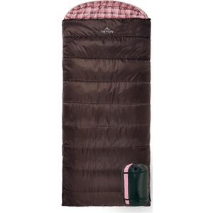 Teton Celsius Regular, 0 Degree Sleeping Bag, All Weather Bag for Adults and Kids Camping Made Easy and Warm Compression Sack Included