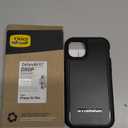 OtterBox iPhone 16e, 15, 14, & 13 Defender Series XT Case - Black, screenless, Rugged, Snaps to MagSafe, Lanyard Attachment