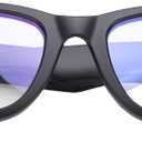 Smart Glasses with 1080P Camera, Voice Control, Real Time Translation, 12 Hours Battery Life, 4G Storage for Men Women, Travel, Business (Anti Blue Light)