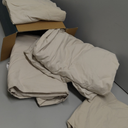 100% French Linen Sheets Natural Linen King Size Sheets Set, Breathable and Durable for Hot Sleepers, 4 Pcs Bed Sheets - 1 Flat Sheet, 1 Fitted Sheet, 2 Pillowcases