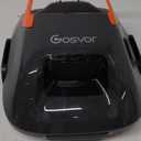 Gosvor Cordless Robotic Pool Cleaner, Lasts 90 Min, Automatic Vacuum for Above-Ground Pools up to 860 Sq.ft, Portable, Self-Parking, Orange