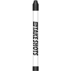 TakeShots Take V2 - Shot Holder & Straw for Drinks & Chasers - Experience Shots On the Go - Fits All Standard Bottles, Glasses, & the Chase - 1oz (Blackout)