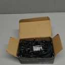 HOME LIGHTING 66ft Christmas Decorative Mini Lights, 200 LED Green Wire Fairy Starry String Lights Plug in, 8 Lighting Modes, for Indoor Outdoor Xmas Tree Wedding Party Decoration (White)