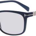 Eyekepper Transition Reading Glasses Photochromic Readers Men Women, Magnification Strength: 1.5 Diopters (Blue)