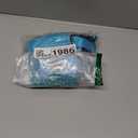 SlowTon Dog Seat Belt Harness for Car, Dog Car Harness Adjustable Mesh Breathable & Dog Seatbelt Safety Tether with Elastic Bungee for Small Medium Large Pets(Light Blue, Double Clip, L)