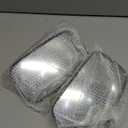 Universal Forklift Mirror - 8.2x4.8" Square HD Wide-Angle Convex Mirror - 1 Pair (Bracket Mounting)