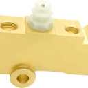 PV2 Brass Proportioning Valve Disc/Drum Disc Front Drum Rear Brake 172-1353 PV71 Fit for GM Street Rod Classic Car & Truck