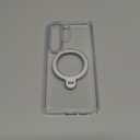 TORRAS Q3 Spin for Samsung Galaxy S26 Ultra Case with Kickstand, Compatible with Magsafe, Slim Hard PC Protective S26 Ultra Clear Case with 360 Magnetic Stand, Transparent Clear