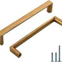 10 Pack 5 Inch(128mm) Kitchen Cabinet Handles Antique Brass Cabinet Pulls Kitchen Cabinet Hardware Drawer Pulls for Dresser Cupboard Wardrobe