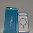 Diaclara Magnetic Designed for iPhone Air Case Full Body Bumper,[Compatible with MagSafe] Military Drop Proof Cover with Built-in Touch Sensitive Anti-Scratch Screen Protector for iPhone 17 Air Blue