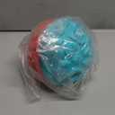 Dog Ball for Aggressive Chewers - Interactive Dog Toy Giggle Balls Fun Squeaky Sound to Keep Them Busy, Durable for Small Medium Large Breeds, Rubber Chew Toys, As Seen on TV, Blue & Red