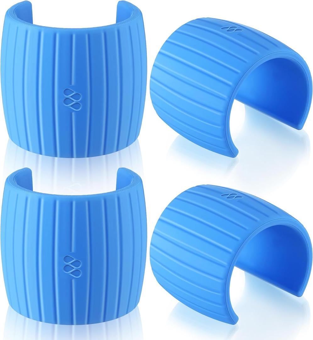 4 Pack Pool Systems Hose Float, Floating Fit 1.88" OD Hose, Compatible with Zodiac/Baracuda Cleaners, Pool Cleaner Parts Replacement for 896584000-280 (Blue)