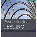 Psychological Testing: Principles, Applications, and Issues