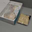 Paruu Hands Free Breast Pump P16, Wearable Breast Pump Electirc Portable with 4 Modes & 12 Levels, Max 309mmHg Strong Suction 19/21/24mm Flange Inserts Wearable Breastfeeding Pump, 2 PackNude