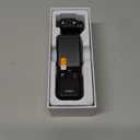 W & O Vlogging Camera with 180° Rotating Lens, Pocket Body Camera with Audio & Video Recording,7-Hour Battery, Handheld POV Cameras with 32GB Card, Easy One-Button Recording for Travel,Daily Life (Black)