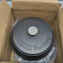 Cast Iron Dutch Oven Pot with Lid for Bread Baking - include Sourdough Bread Baking Supplies like Banneton Bread Proofing Basket, Bread Oven 6 QT, Pre-seasoned