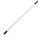 989300 Telescopic Cleaning Pole, 6 Feet Maximum Length, Steel, Threaded, Blue/white