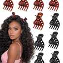 Hair Volume Clip 10 PCScurly hair clips Root Clips for Curly Hair Volume and Claw Clips for Thick Hair, Root Lifter for Bounce Curl No Crease curl clip for styling.