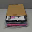 Plastic Expandable Hanging File Folder Letter Size,Heavy Duty 3 Inch Expansion,6 Pack Extra Capacity Hanging Folders,Accordian Pocket,Adjustable Tabs,Hanging Organizer for Bulky Files-Colored