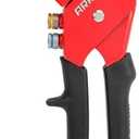 Arrow RT187SHK Swivel Head One-Handed Rivet Tool Kit, Manual Riveter Set for Metal and Auto Repair, uses 3/32", 1/8", 5/32", 3/16" Rivets, Includes Storage Case, 100 Rivets, and 4 Drill Bits