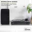 Victrola Stream Onyx - Wireless Wi-Fi Turntable, Works with Sonos - Green | Wi-Fi and Bluetooth streaming turntable, works with Sonos, Roon, UPnP, AT-VM95E cartridge, RCA out (speakers sold separately)