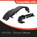 Bumper Support Brackets Cover Retainer Mount Retainer Kit Fits for 2015-2021 Dod-ge Challenger Replaces 68375013AA 68259546AA 68024342AD 68024343AD (Front Left and Right Side)