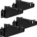 4Pack E Track Shelf Bracket Fixed Cargo Etrack Accessories X-Track Hardware Heavy Duty for E-Track X-Track Rails Shelf Support