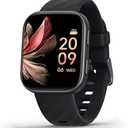 FITVII Health & Fitness Tracker (Answer/Make Calls), Smart Watch with 24/7 Heart Rate and Blood Pressure, Sleep Tracking, Blood Oxygen Monitor, 120+ Sport Modes Activity Tracker for Women Men