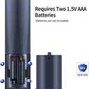 PZL New Replacement Remote Control for Twin Star Electric Fireplace Stove Heater DF1-5010-03 DF1-5010-05 DF1-5010-06 DF1-5010-01 DF1-5010-02 DF1-5010-04 DF1-5010-07 (T-A10)