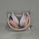 Kids Bluetooth Headphones, 85dB Volume Limit, Ultra-Soft Over-Ear, Built-in Mic, Foldable,Cartoon Animal Design, Suitable for School & Travel, FM/TF/AUX Supported (Icarer, Purple Rabbit)