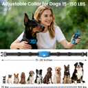 Wireless Dog Fence System, 5-in-1 Electric Fence for Dogs, Protection & Training, Fence Range up to 394 Ft, Training Distance up to 3300 Ft, with Remote