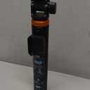 EUCOS 62" Phone Tripod, Tripod for iPhone & Selfie Stick with Remote, Extendable Cell Phone Stand & Ultimate Phone Holder, Solidest Phone Stand Compatible with iPhone/Android (Inferno Mix Carbon Black)