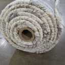 Loloi Chris Loves Julia x Polly Collection POL-04 Beige/Tobacco 7'-9" x 9'-9" Area Rug
