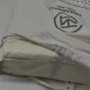 Threadmill Luxury 100% Cotton Queen Bed-Sheets - 800 Thread Count Jacquard Celine Ivory, Better Than Egyptian Cotton,4 Pc Striped Bed Set, Damask Sheets with Elasticized Deep Pocket