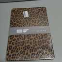 Compatible with MacBook Air 15 inch Case 2026-2023 M5 M4 A3241 M3 A3114 M2 A2941,for Mac Air15 M3 Leather Cheetah Print Hard Shell&Keyboard Cover for MacBook 15 M4 Plastic Cases,Leopard Brown