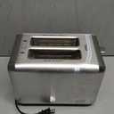 WHALL Touch Screen Toaster 2 Slice,Stainless Steel Digital Timer Toasters,6 Bread Types & 6 Shade Settings,Smart Extra Wide Slots Toaster With Bagel,Cancel,Defrost Functions (silver)