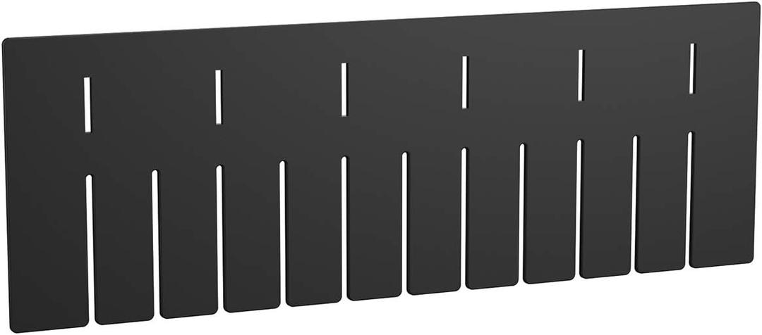 Akro-Mils 41226 6 Pack Plastic Divider for Akro-Grid Slotted Stackable Dividable Storage Tote Container Box, Compatible with 33226, Short Divider