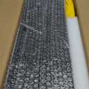 HANDT Overhead Garage Storage Rack, Connectable Heavy Duty Metal Ceiling Rails For Garage Storage Organization Shelving System, Hanging Racks For Tote Containers, Supports Up To 6 Bins, 4 Sets Black