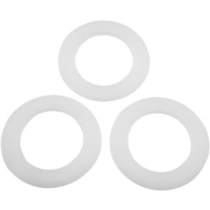 3 Pieces Dual Flush Toilet Seal Replacement Kit for Glacier Bay 83SGB, Rubber Bowl Gasket for Tank Leakage Repair, Reliable Replacement Rubber