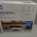 HP Smart Tank Plus 651 Wireless All-in-One Printer, Ink Tank Printer-for-Home Use, 2 Years of Ink Included Auto Document Feeder, Mobile Print, Scan, Copy, Fax, an EcoTank Alternative (7XV38A)