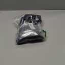 Amazon Essentials Women's Short-Sleeve Polo Shirt (X-Large, Black)