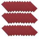 TEHAUX Disposable Dark Red Luncheon Napkins 30x43cm 50 Sheets, Paper Hand Towels for Weddings, Parties, Bathroom Guest Towels, Cocktail and Bridal Shower Use