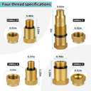 Automotive Compression Adapters - Universal Compression adapters for Gas Engines, Motorcycles, Snowmobiles, Lawn Equipment, and More