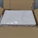 SNSLXH Portable Clear Storage Bins with Lid & Wheels, 24QT Clear Storage Bins with Lid, 4-Tier Plastic Bins with Wheels, Stackable, Magnetic Doors, for Bedroom, Living Room, Office (34.6*14.96*11in)