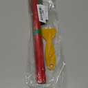 Suvnie 12 × 48 Inch Car Light Tint Film, Shiny Chameleon Headlights Tail Lights Fog Lights Films with Squeeze & Cutter, Self Adhesive Vinyl Film Sticker Sheet Roll Car Accessories (Red)