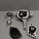 Engine Motor Engine Mount & Transmission Mount Kit for 2007 2008 2009 2010 2011 2012 2013 2014 2015 2016 Nissan Altima 2.5L A4339 A4340 A4350 A4353(Set of 4)