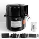 6310131 1.0 HP Silencer Spa Blower 120V 5.5A Replacement for Air Supply, Quiet Shock‑Absorbent Spa Blower for 2" Plumbing, Easy Install for Hot Tub & Pool Spa
